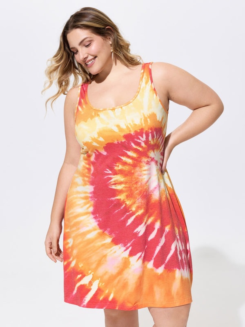NWT bloomchic 28 tie dye dress